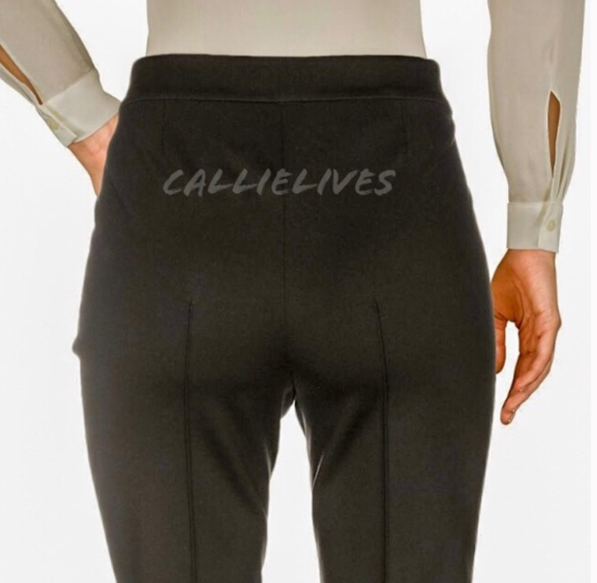 Black Cotton Women Cigarette Trousers at Rs 160/piece | Women Cigarette  Pants in Howrah | ID: 2852870339855